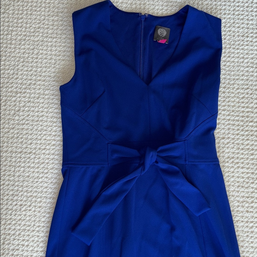 Vince  Blue Tie Front Dress